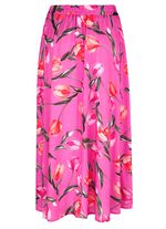 Kjol med blomm&ouml;nster 