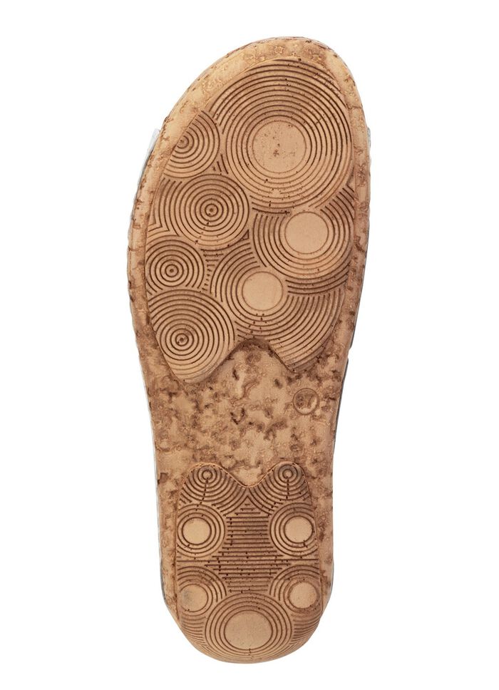 ELENA EDEN mulor gjorda av perforerat nappal&auml;der VIT