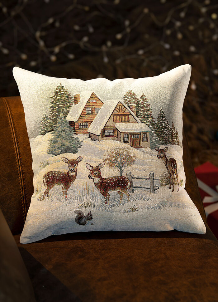 Örngott rådjur med dragkedja 