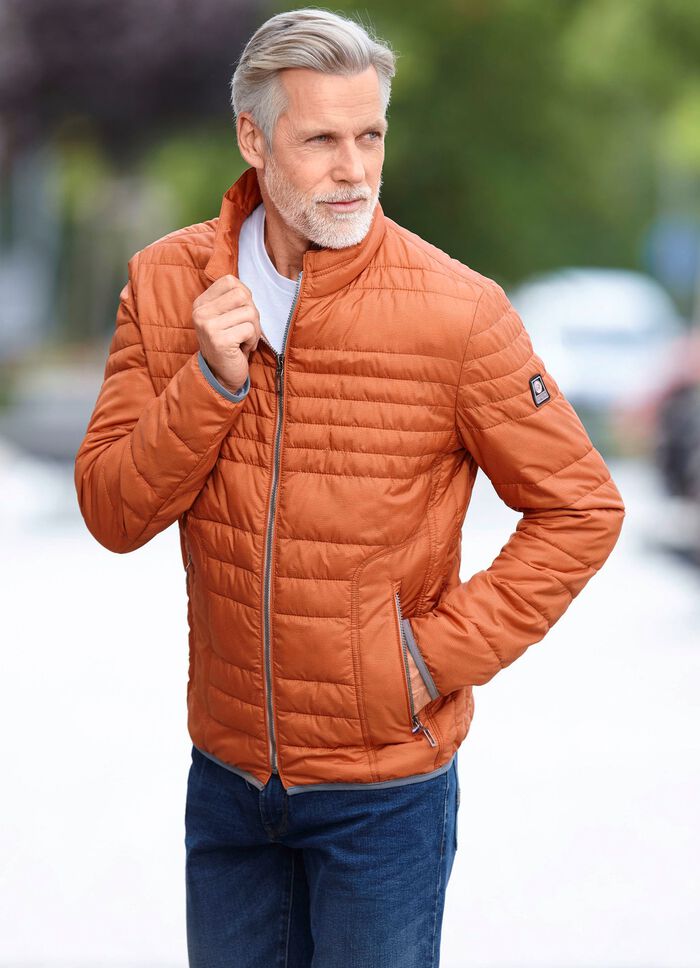 Quiltad blus från "Gate One" i 3 färger JORD