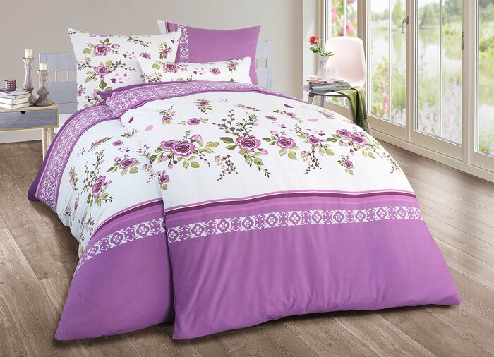 Jersey-s&auml;ngkl&auml;der i 100% bomull 