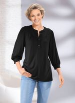 Skjorta med kort knappsl&aring; i 2 f&auml;rger 