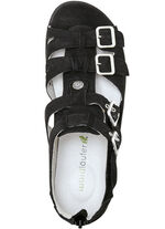 Ranger-sandal med justerbara remmar SVART