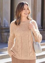 Tr&ouml;ja med alpackam&ouml;nster 