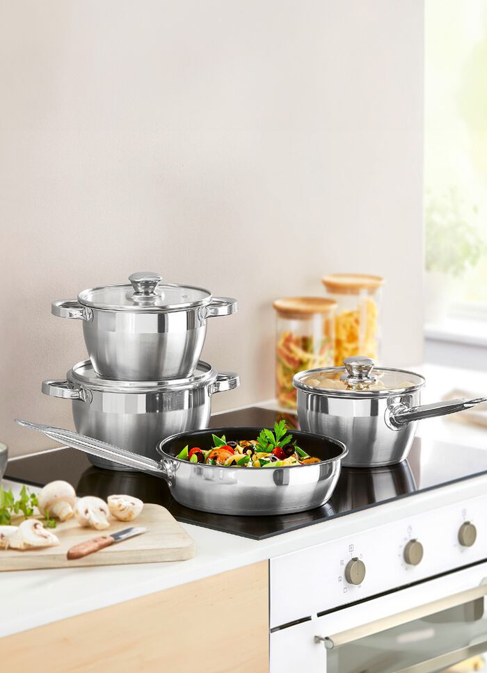 K&ouml;ksredskap i rostfritt st&aring;l &ndash; perfekt f&ouml;r sm&aring; hush&aring;ll 