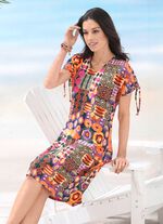 Laurinakl&auml;nning med snyggt tryck och korta &auml;rmar 