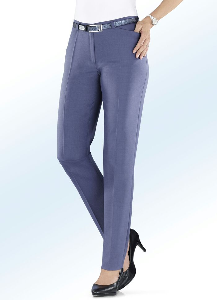 Byxor med stretch i midjan 