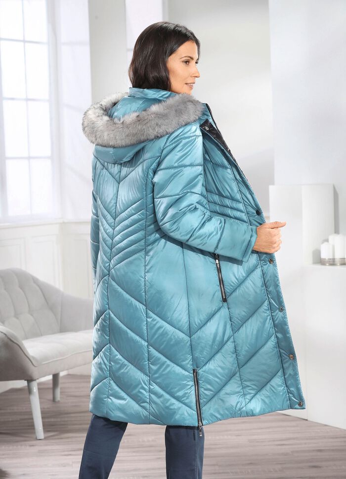 Kappa med avtagbar huva 