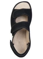 Bekv&auml;ma herrtofflor med kardborrekn&auml;ppning 