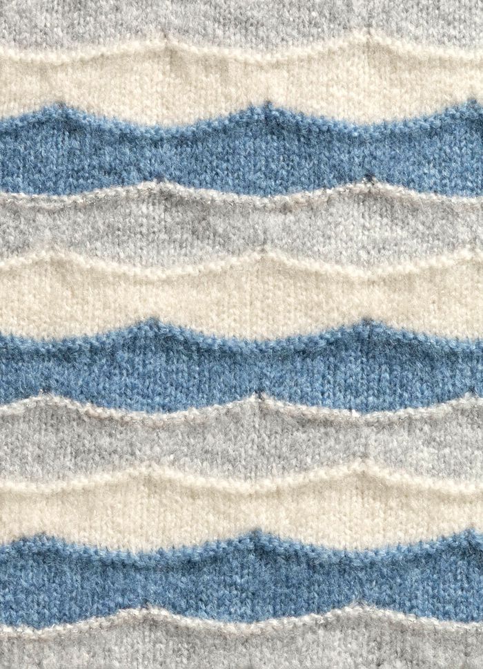 Tr&ouml;ja med v&aring;gm&ouml;nster 