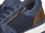 Rieker, bekväma herrsneakers, bredd H, med uttagbar fotbädd, 