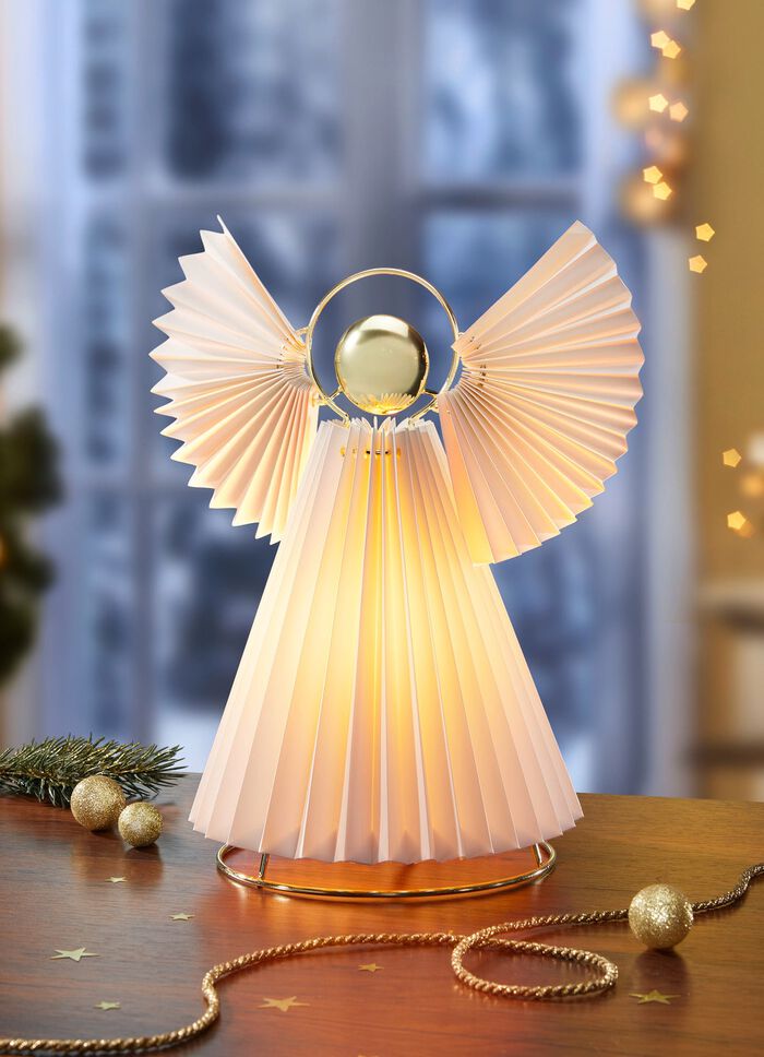 Upplyst dekorativ &auml;ngel 