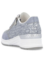 Rieker sneakers med snörning av tryckt syntetmaterial, 