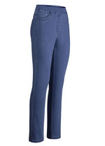 Pull-on jeans JEANS BLÅ