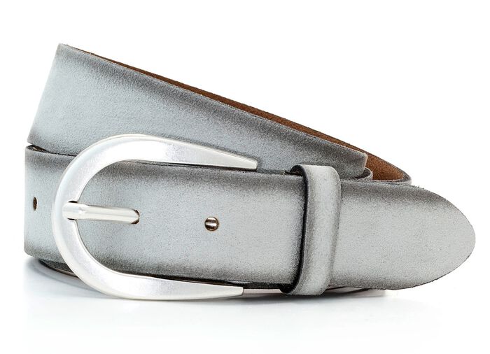 Trendigt damb&auml;lte, tillverkat av l&auml;der, 3,5 cm brett 