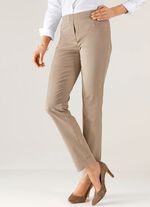 Byxor med slip-on-design 