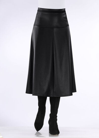 Kjol i ljus tallrikform 