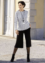 Snygga culottes i pull-on-modell, 