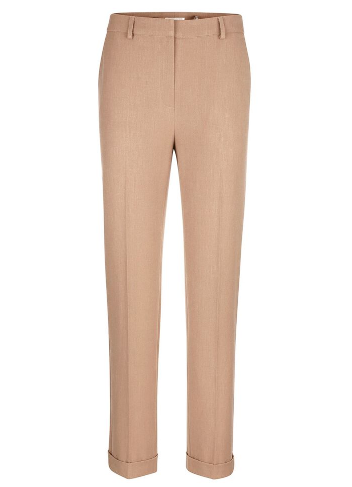 Byxor med fasta uppslag 