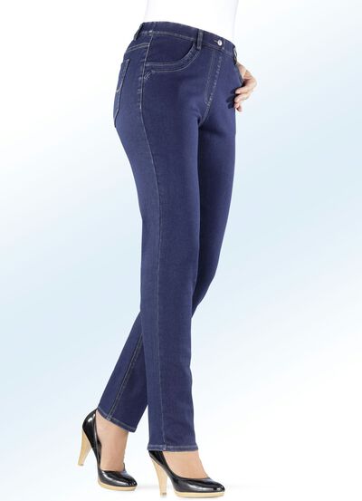 Figurformande power stretch-jeans 