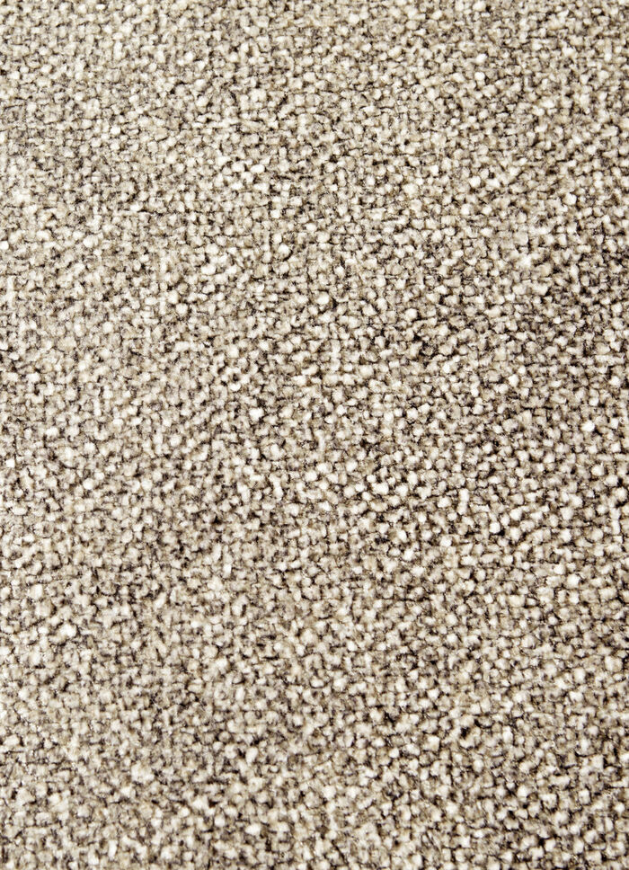 Hemaccessoarer med kedjad finish i melangelook NATUR