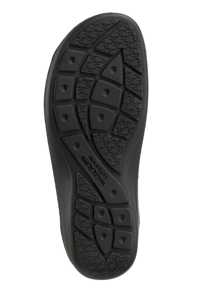 Ranger mule med metallsmycken med strass SCHWARZ