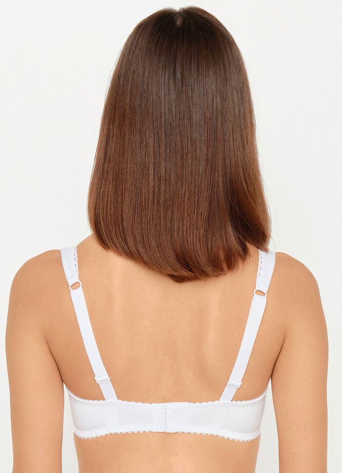 Dirndl-bh fr&aring;n Susa med blommig elastisk spets fram 