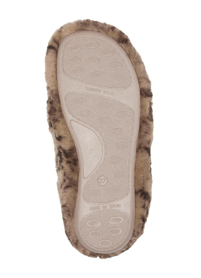 Laurina tofflor gjorda av mycket mysigt plyschmaterial 