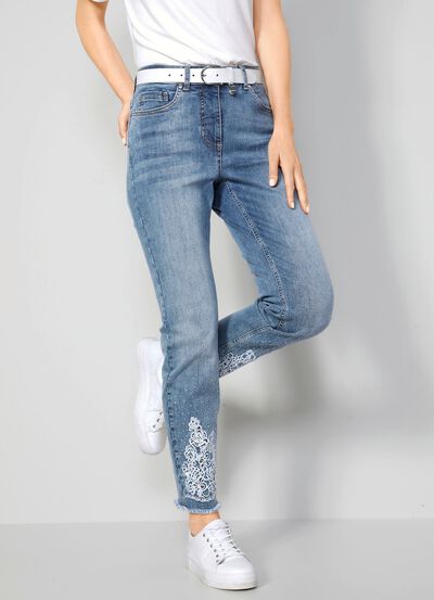 Jeans i 5-ficksmodell 