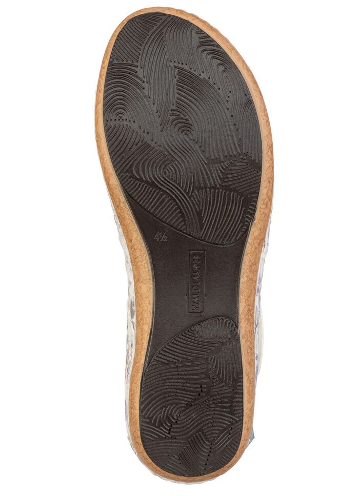 Waldl&auml;ufer, bekv&auml;ma damsandaler, bredd H, med uttagbar fotb&auml;dd 