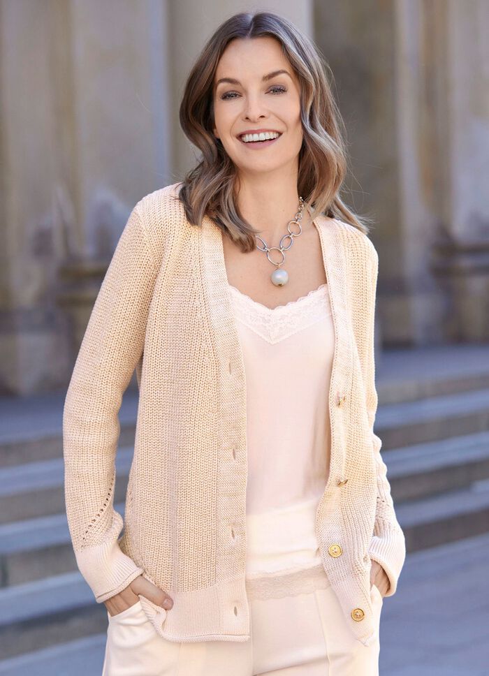 Kofta med elegant glitter 