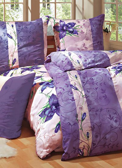 Mikrofibers&auml;ngkl&auml;der, 6 delar, med dragkedja 