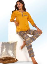 Tv&aring;pack pyjamas med br&ouml;stficka och knappsl&aring; 