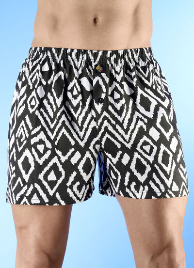 Tre-pack boxershorts med all-over design 