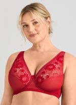 Miss Mary bygel-bh med blommig elastisk spets ROT