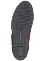 ELENA EDEN ankelboots gjorda av ko-anilinl&auml;der BORDEAUX