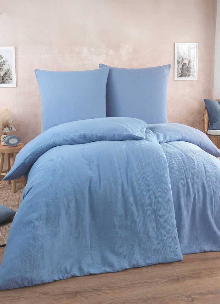 Mjukt s&auml;ngkl&auml;desset i h&ouml;gkvalitativ musselin 