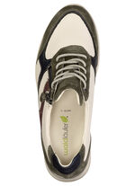 Waldläufer, trendiga damsneakers, bredd H, med uttagbar fotbädd, 