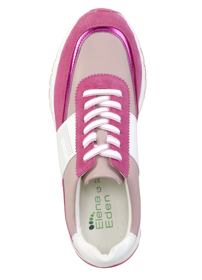 ELENA EDEN sneakers med dekorativ perforering, 