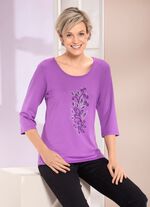 Skjorta med strass i 2 f&auml;rger 