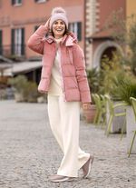 Funktionell jacka i puffermodell 