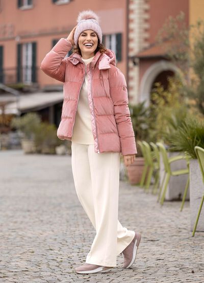 Funktionell jacka i puffermodell 