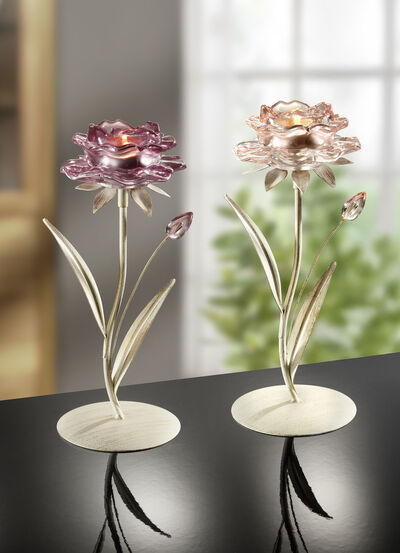 Glasljush&aring;llare, set om 2 