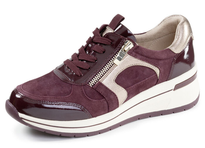 ELENA EDEN, snygga damsneakers, vidd H, med uttagbar fotbädd, 