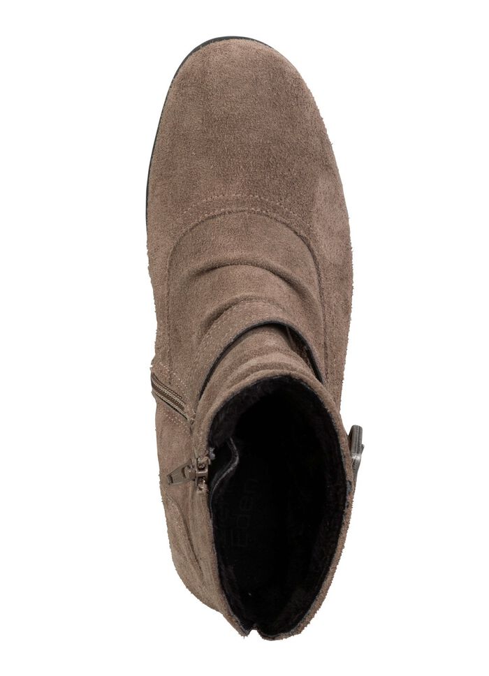 ELENA EDEN st&ouml;vletter med volanger och dekorativt l&aring;s 