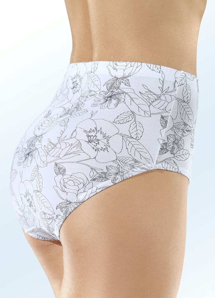 Trosor i fempack med res&aring;r i midjan 