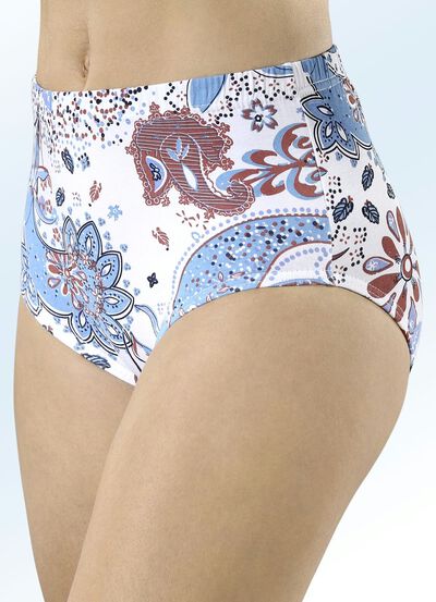 Paket med fem trosor med f&auml;rgglad tryckdesign 