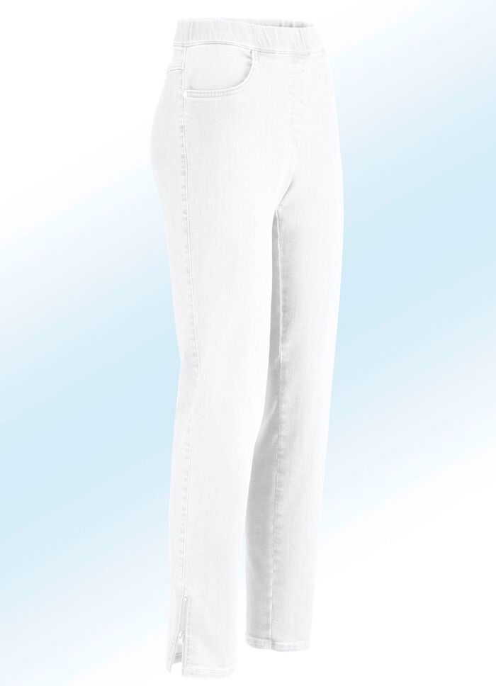 Magic-jeans med h&ouml;g stretchandel 