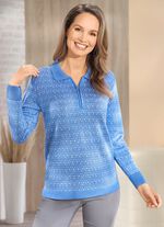 Tr&ouml;ja i fin jacquarddesign 