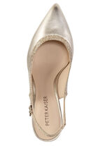 Peter Kaiser selepumpar med gnistrande strasslister GULD